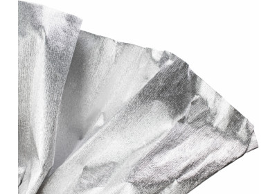 Папір гофрований 20%, 50х200см, сріблястий