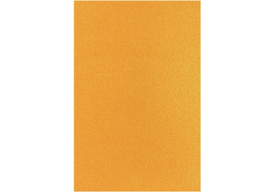Фоаміран з блискітками, 20х30 см, 2 мм, неоновий помаранчевий