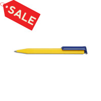 Ручка шариковая "SUPER-HIT BASIC"сине-желтая (PMS288/7406)