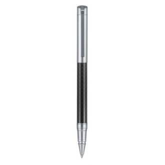 Ручка ролер Carbon Line RB корпус металевий, кліп хром
