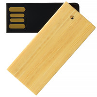 Деревянный USB флеш-накопитель, 4ГБ, бежевый цвет