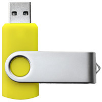USB флеш-накопитель, 16ГБ, желтый цвет