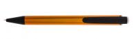 Ручка кулькова Economix promo BERLIN. Корпус помаранчевий, пише синім