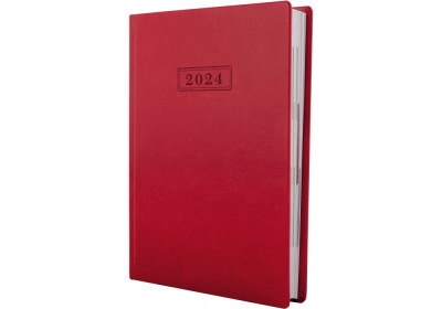 Щоденник датований 2024, NEBRASKA, червоний, А5, без поролону