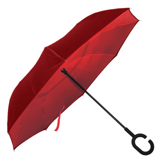 Зонт-трость LINE ART WONDER, обратное сложение, механический