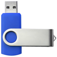 USB флеш-накопитель, 64МБ, синий цвет