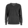 Мужской пуловер с v-образным вырезом MILAN, размер XL, темно серый