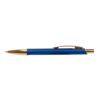 Ручка шариковая металлическая Monaco, синяя