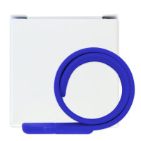 Силиконовый USB флеш-накопитель Браслет, 32ГБ, синий цвет