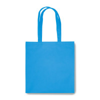 Эко-сумка голубая из спанбонда