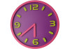 Годинник настінний пластиковий Optima MAGIC, рожевий