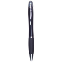 Ручка-стилус з LED пластикова поворотна