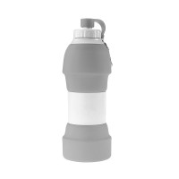Складная бутылка для воды Bergamo TEMPO, силиконовая, 580 мл
