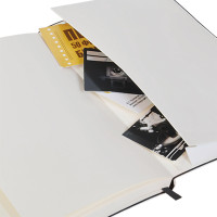 Блокнот TABBY JUSTY А5, 130х210 мм, твердая обложка, в линию, 256 страниц,  держатель для ручек, карман для визиток, резинка-фиксатор